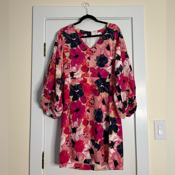 FLORAL TYLER BOE DRESS - Picture 3 of 4